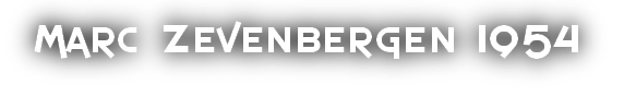 Marc Zevenbergen 1954